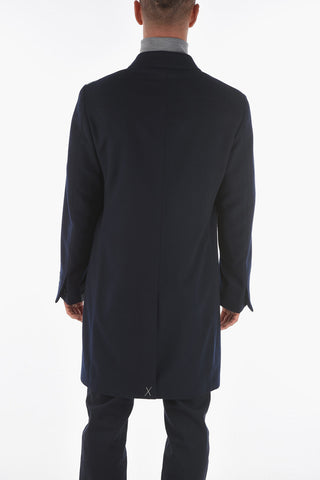Cashmere-blend Unlined Chesterfield Coat