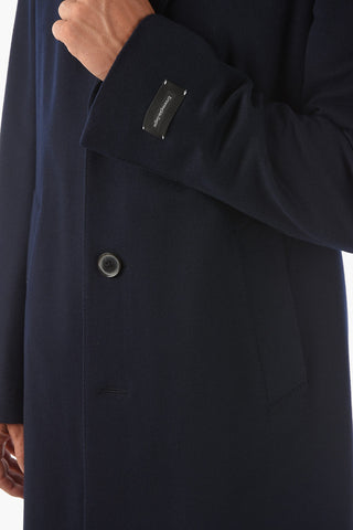Cashmere-blend Unlined Chesterfield Coat