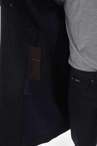 Cashmere-blend Unlined Chesterfield Coat