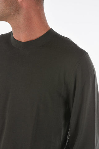 ZZEGNA Maglia Girocollo Leggera in Lana