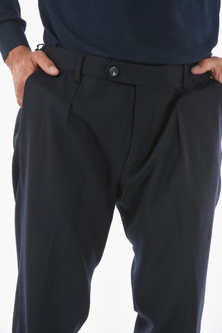 Single-pleated RAVAL1P.L. Virgin Wool Pants