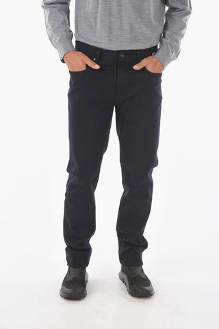 ZZEGNA 18cm stretch denim slim fit jeans