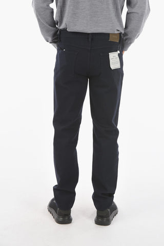 ZZEGNA 18cm stretch denim slim fit jeans
