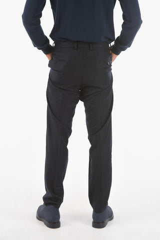 Pantaloni BRERA.L.630 in Lana Vergine e Cashmere Traditional Updated Fit