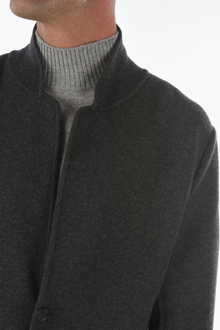 EZ TAILORING solid color knitted blazer