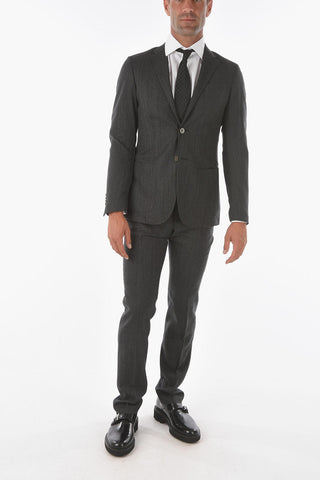 BI ELASTIC 2 Button SPORTIV.70 Patch Pocket Suit
