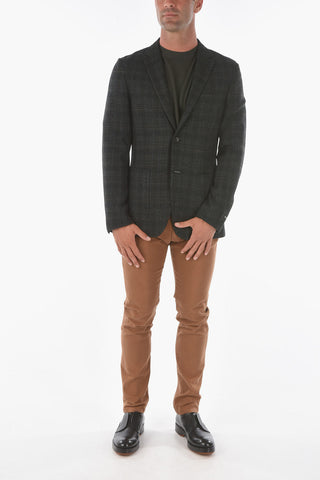 ZZEGNA 2-button Blazer with Notch Lapel