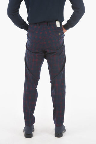 Tattersall Motif Slim Fit S.ROPPONGI.487 Chino Pants