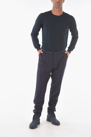 Tattersall Motif Slim Fit S.ROPPONGI.487 Chino Pants