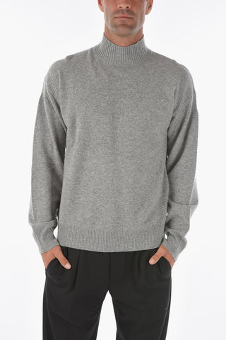 ZZEGNA Wool and Cashmere Turtleneck Sweater