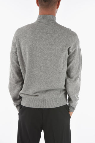 ZZEGNA Wool and Cashmere Turtleneck Sweater