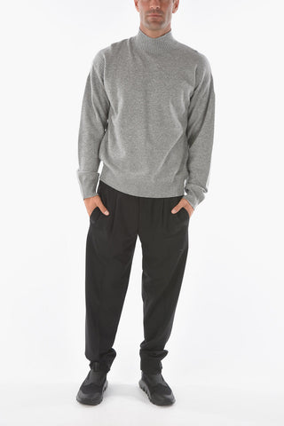ZZEGNA Wool and Cashmere Turtleneck Sweater