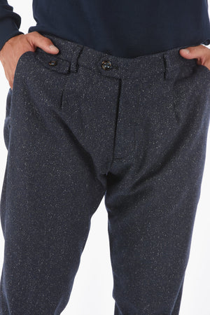 Pantaloni in Misto Lana Herringbone RAVAL1P.L. ad 1 Pince