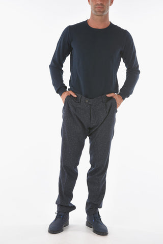 Pantaloni in Misto Lana Herringbone RAVAL1P.L. ad 1 Pince