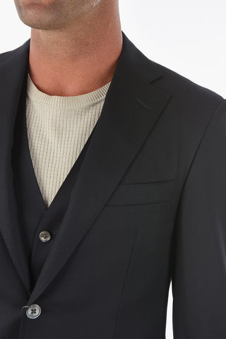 3-Piece CERIM.LEADER Extrafine Virgin Wool Suit