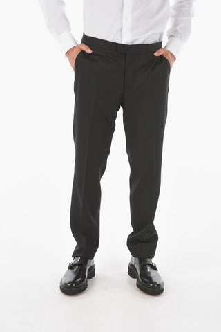 ZZEGNA side vents peak lapel 1-button Tuxedo