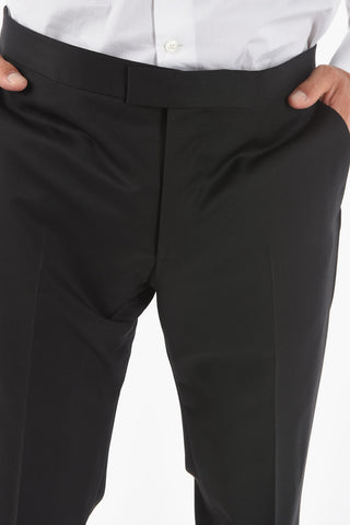 ZZEGNA side vents peak lapel 1-button Tuxedo