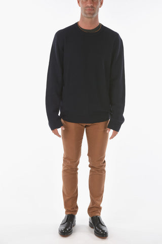 ZZEGNA Crew-neck Wool Sweater