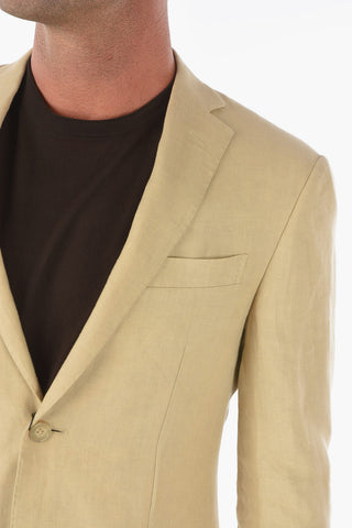 flax side vents notch lapel 2-button ACADEMY suit
