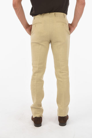flax side vents notch lapel 2-button ACADEMY suit