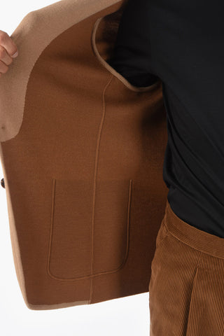 EZ TAILORING cashmere 2-button blazer