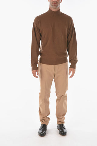ZZEGNA Wool and Cashmere Turtleneck Sweater