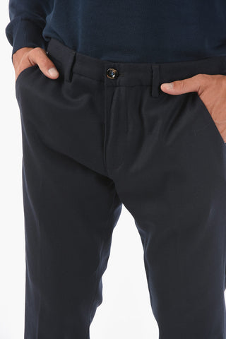Pantaloni MARAIS.L in Lana Vergine con Passanti