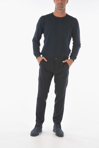 Pantaloni MARAIS.L in Lana Vergine con Passanti