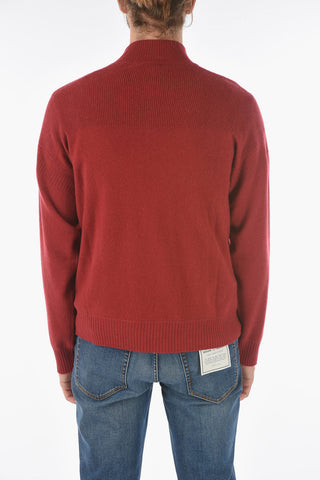ZZEGNA Half Front Zip Cashmere Sweater