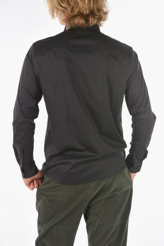 ZZEGNA camicia in jersey a tinta unita