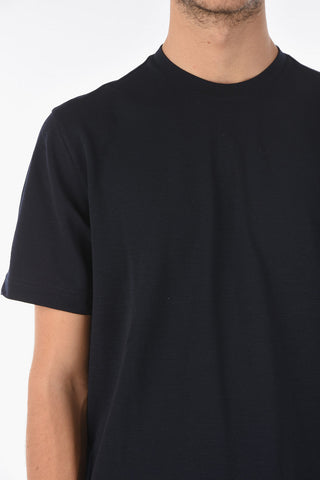 ZZEGNA Wool Short Sleeve Sweater