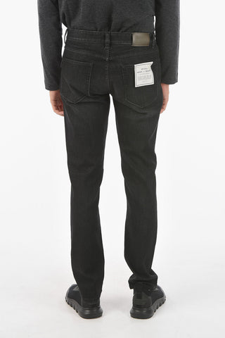 ZZEGNA 18cm stretch denim slim fit jeans