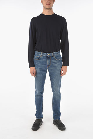 ZZEGNA 18cm stretch denim slim fit jeans