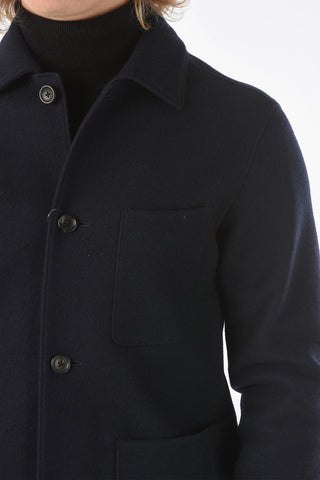 COUTURE XXX wool and cashmere peacoat