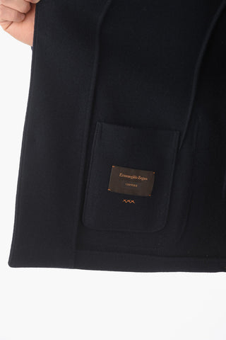 COUTURE XXX wool and cashmere peacoat