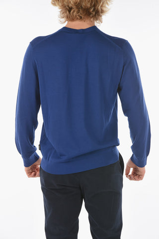 ZZEGNA Crew-neck Wool Sweater