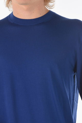 ZZEGNA Crew-neck Wool Sweater