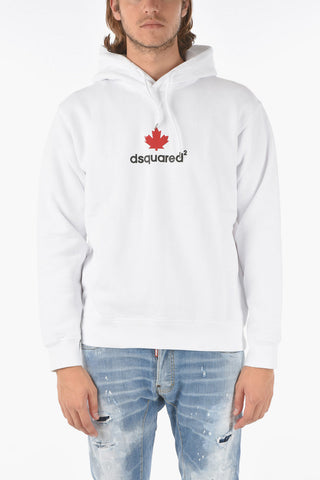 Fleece Cotton COOL FIT Hoodie with Embossed Logo