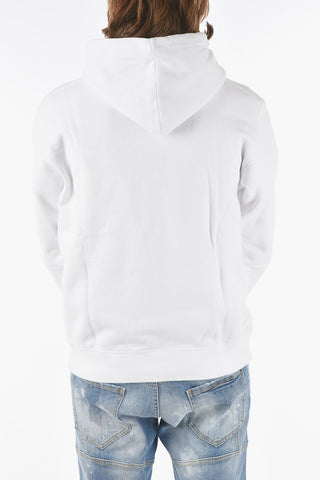 Fleece Cotton COOL FIT Hoodie with Embossed Logo