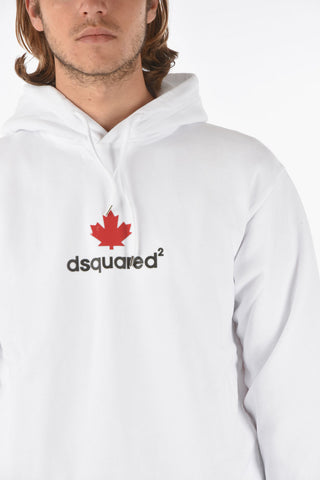 Fleece Cotton COOL FIT Hoodie with Embossed Logo
