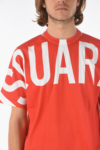 logo printed crew-neck SLOUCH FIT t-shirt