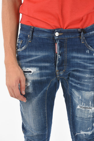 Distressed TIDY BIKER Denims 16cm