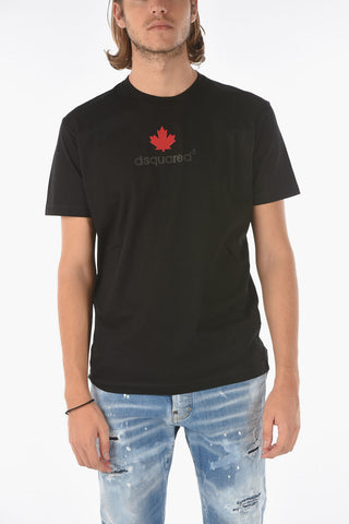 Embossed Logo COOL FIT Crew-Neck T-shirt