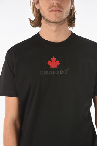 Embossed Logo COOL FIT Crew-Neck T-shirt