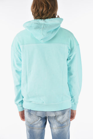 Logo-Printed COOL FIT Reverse Brushed Hoodie