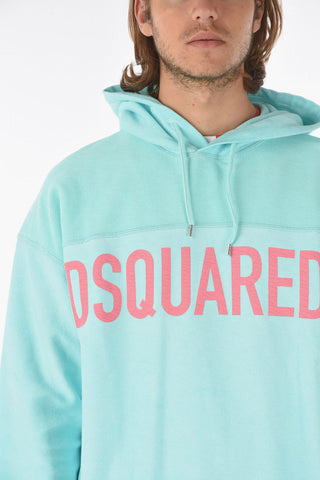 Logo-Printed COOL FIT Reverse Brushed Hoodie