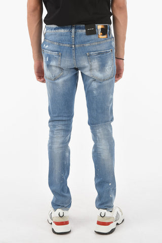 5 Pocket COOL GUY FIT Distressed Denims