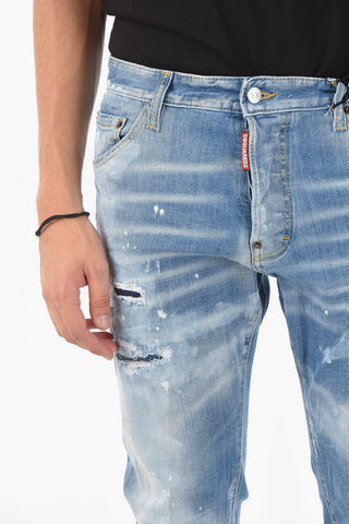 5 Pocket COOL GUY FIT Distressed Denims