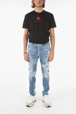 5 Pocket COOL GUY FIT Distressed Denims