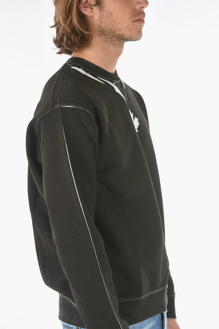 Felpa Girocollo COOL FIT in Cotone Felpato